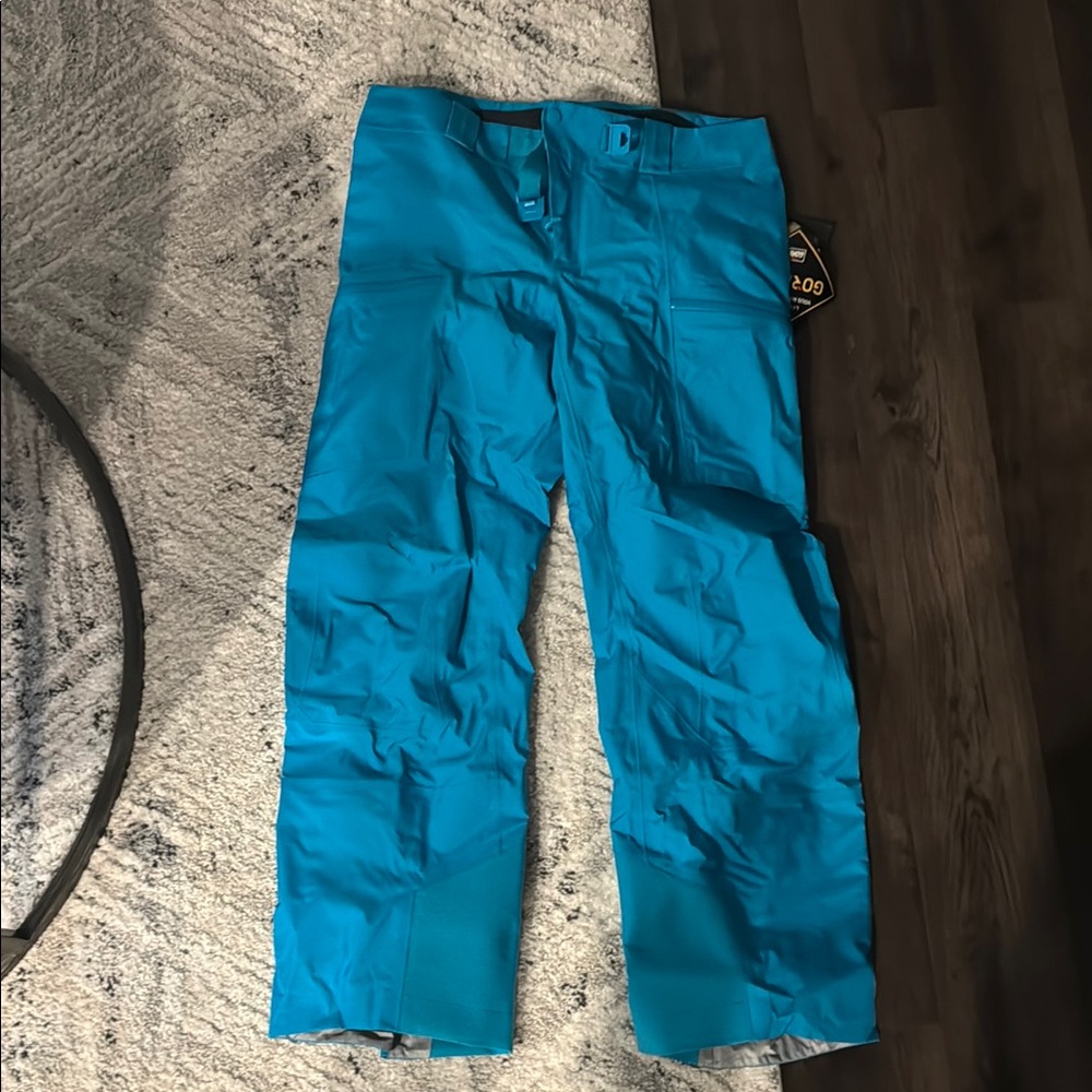 Arcteryx Sabre Goretex Pants New With Tags Blue Tetra